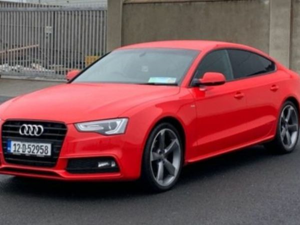 Audi A5 Hatchback, Diesel, 2012, Red