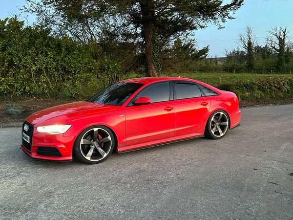 Audi A6 Saloon, Diesel, 2016, Red