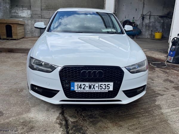 Audi A4 Saloon, Diesel, 2014, White