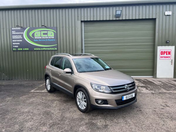 Volkswagen Tiguan SUV, Diesel, 2015, Brown