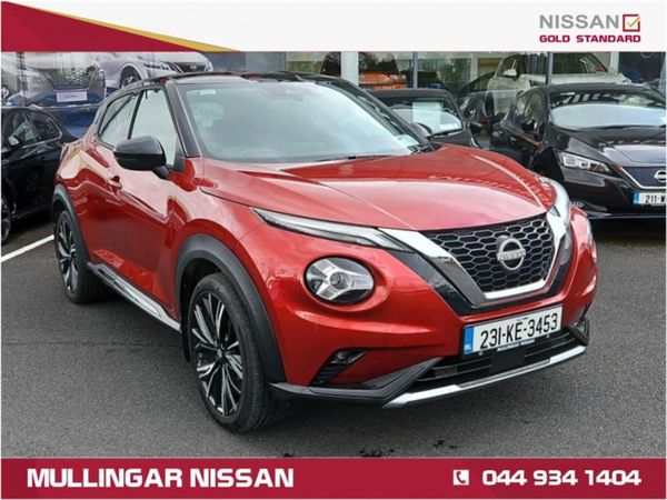 Nissan Juke SUV, Petrol, 2023, Red