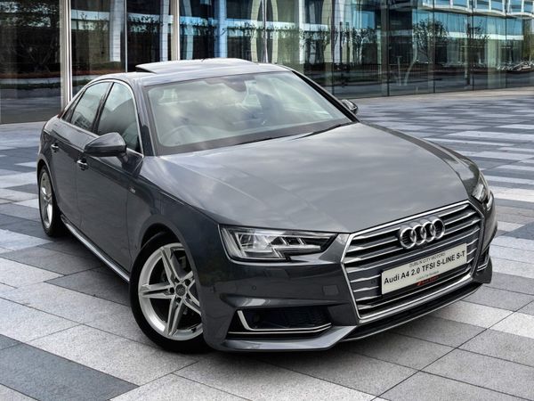 Audi A4 Saloon, Petrol, 2018, Grey