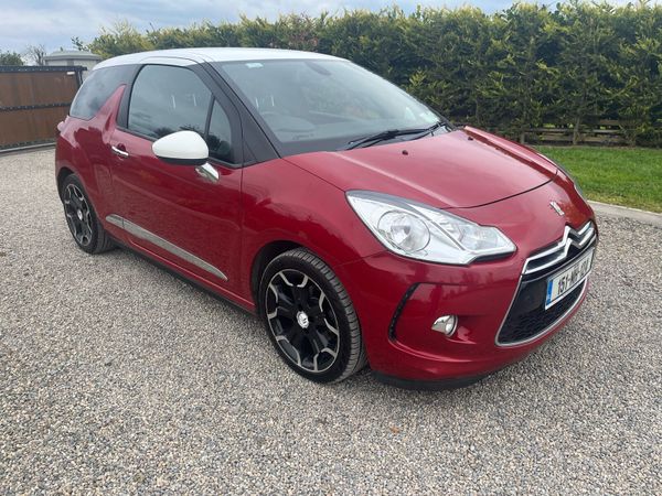 Citroen DS 3 Hatchback, Diesel, 2015, Red