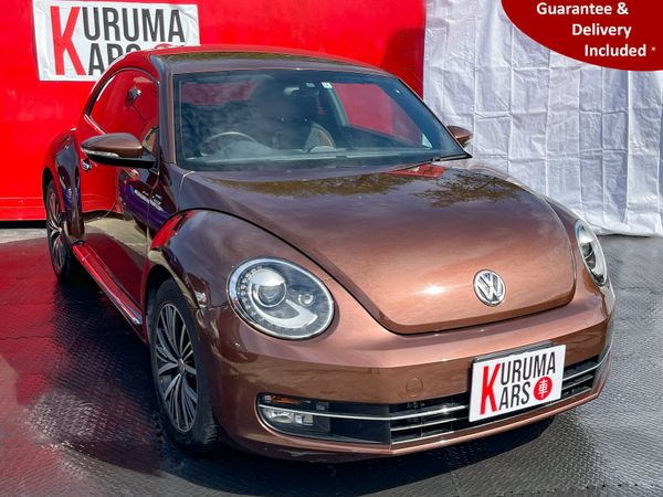 Volkswagen Beetle Hatchback, Petrol, 2016, Brown