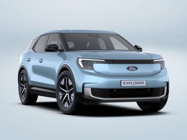 Ford Explorer SUV, Electric, 2025, Blue