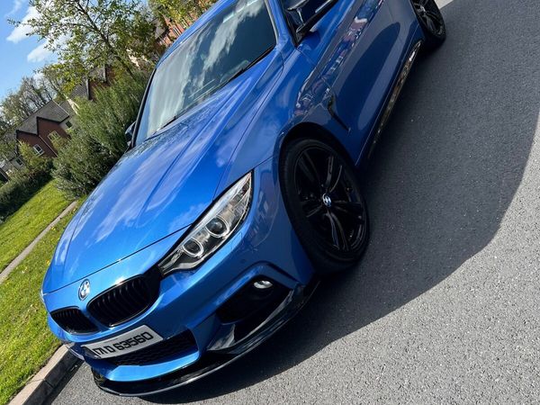 BMW 4-Series Coupe, Diesel, 2017, Blue