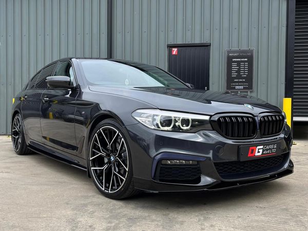 BMW 5-Series Saloon, Diesel, 2018, Grey