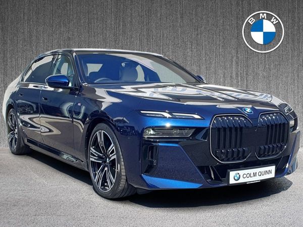 BMW 7-Series Saloon, Petrol Plug-in Hybrid, 2024, Blue