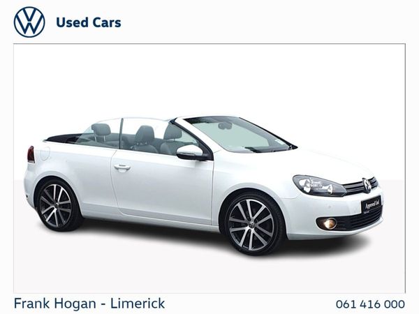 Volkswagen Golf Cabriolet, Diesel, 2016, White