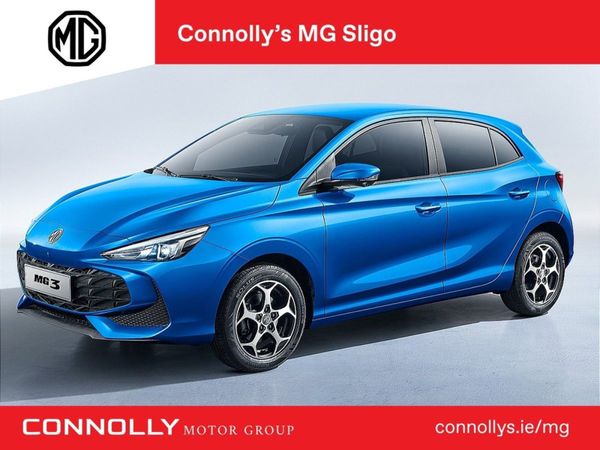 MG MG3 Hatchback, Petrol Plug-in Hybrid, 2025, Red