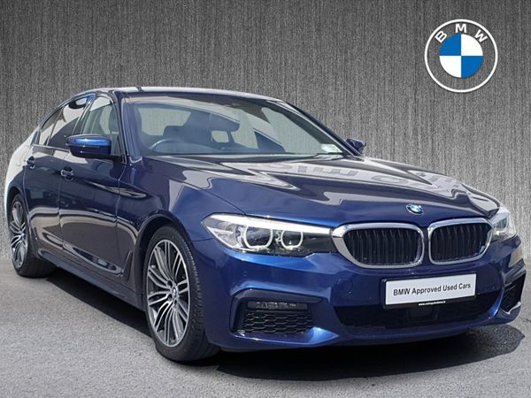 BMW 5-Series Saloon, Diesel, 2020, Blue