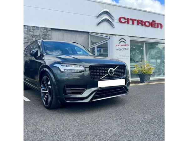 Volvo XC90 SUV, Petrol Plug-in Hybrid, 2021, Green