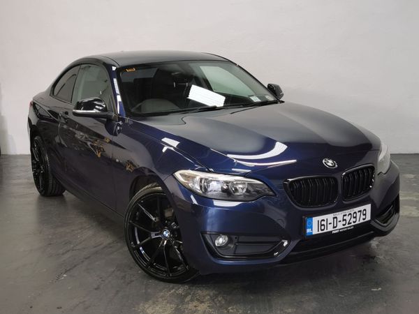 BMW 2-Series Coupe, Diesel, 2016, Blue