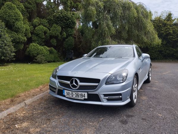 Mercedes-Benz SLK-Class Convertible, Diesel, 2014, Silver