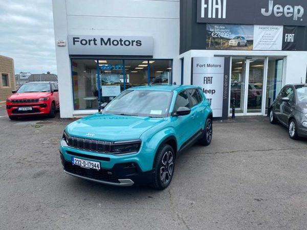 Jeep Avenger SUV, Electric, 2023, Green