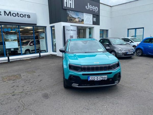 Jeep Avenger SUV, Electric, 2023, Green