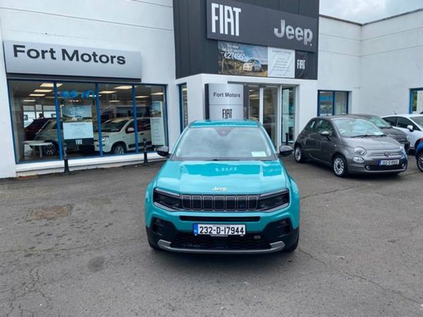 Jeep Avenger SUV, Electric, 2023, Green