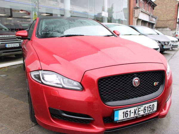 Jaguar XJ Saloon, Diesel, 2016, Red