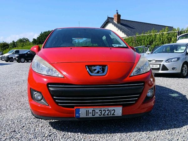 Peugeot 207 Hatchback, Petrol, 2011, Red