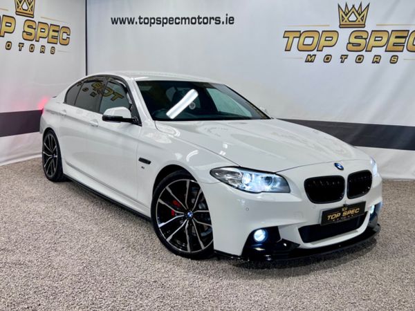 BMW 5-Series Saloon, Diesel, 2016, White