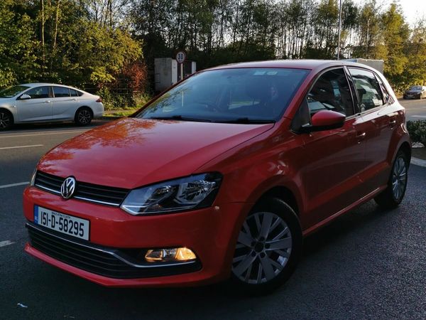 Volkswagen Polo Hatchback, Diesel, 2015, Red