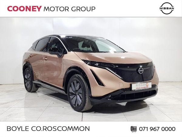 Nissan Ariya MPV, Electric, 2023, Gold