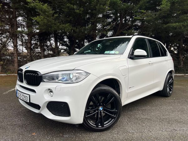 BMW X5 SUV, Petrol Plug-in Hybrid, 2015, White