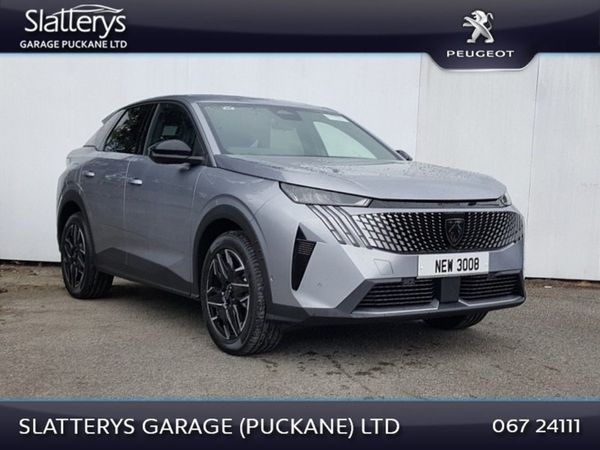 Peugeot 3008 SUV, Petrol Hybrid, 2025, Grey