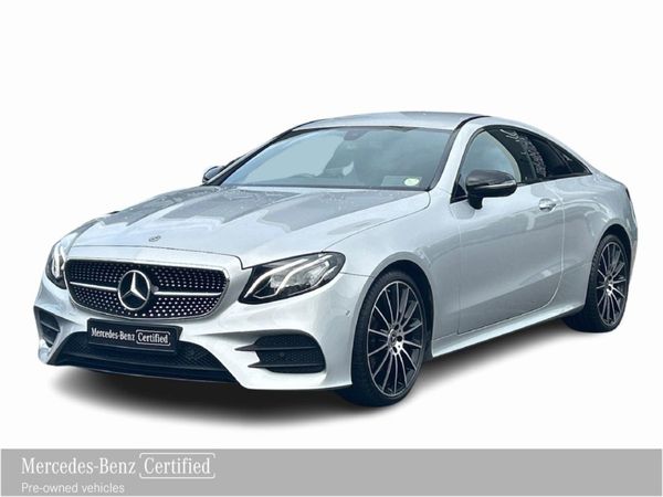 Mercedes-Benz E-Class Coupe, Diesel, 2020, Silver