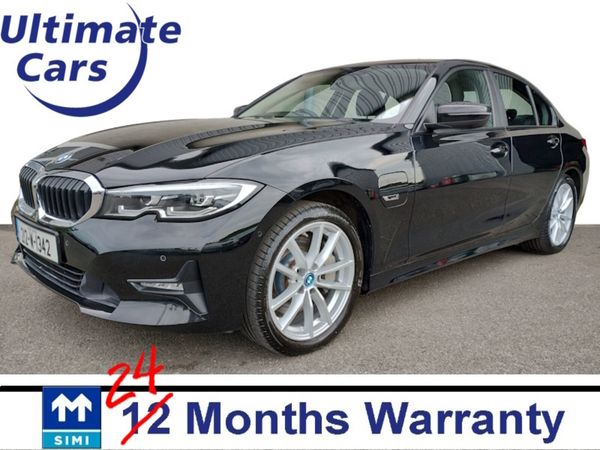 BMW 3-Series Saloon, Petrol Plug-in Hybrid, 2021, Black