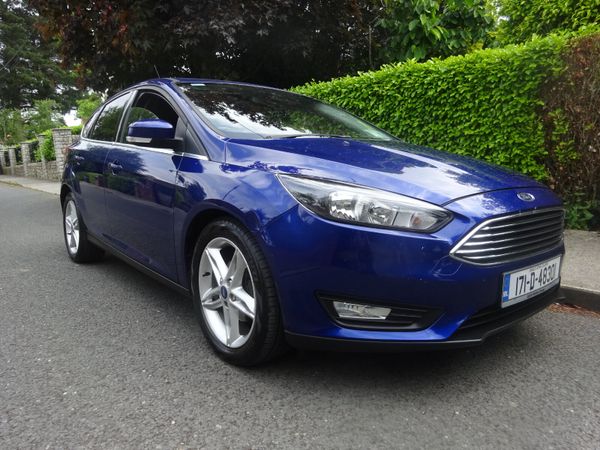 Ford Focus Hatchback, Petrol, 2017, Blue