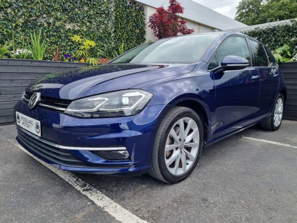 Volkswagen Golf Hatchback, Petrol, 2019, Blue