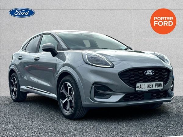 Ford Puma Crossover, Petrol Hybrid, 2024, Silver