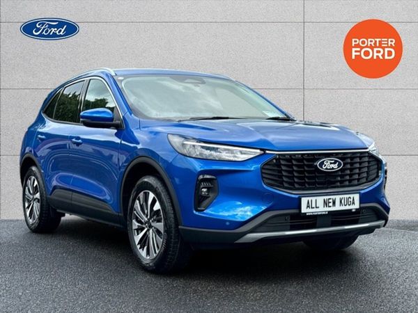 Ford Kuga SUV, Petrol Plug-in Hybrid, 2025, Blue