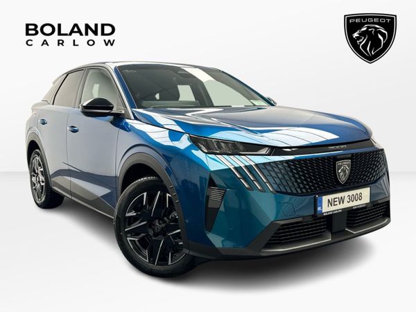 Peugeot 3008 SUV, Petrol Hybrid, 2025, Blue