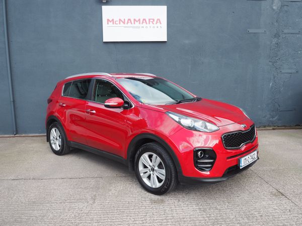 Kia Sportage SUV, Diesel, 2017, Red