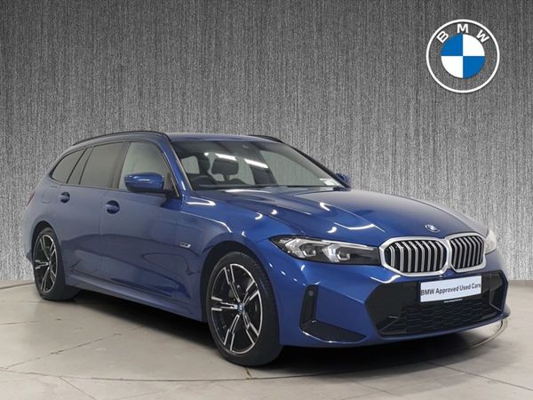 BMW 3-Series Estate, Petrol Plug-in Hybrid, 2024, Blue