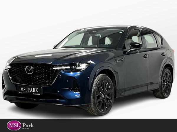 Mazda CX-60 SUV, Petrol Plug-in Hybrid, 2025, Blue