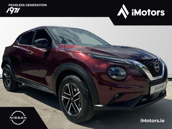 Nissan Juke SUV, Petrol, 2025, Burgundy