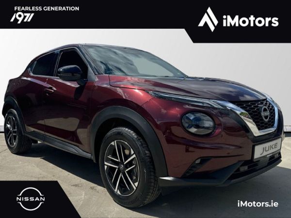 Nissan Juke SUV, Petrol, 2024, Burgundy