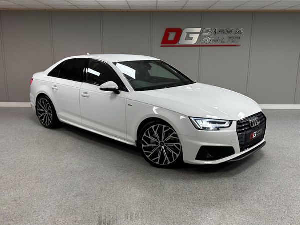 Audi A4 Saloon, Diesel, 2019, White