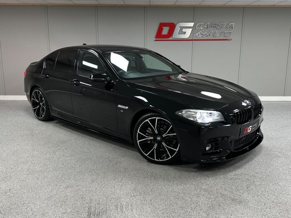 BMW 5-Series Saloon, Diesel, 2016, Black