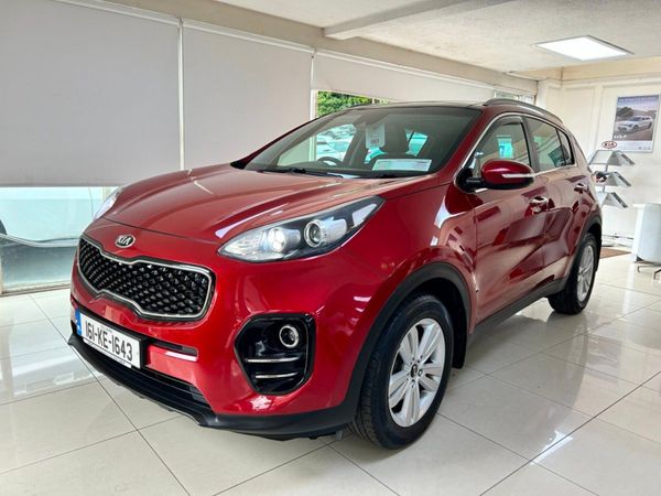 Kia Sportage SUV, Diesel, 2016, Red