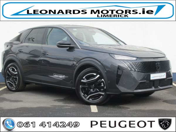 Peugeot 3008 SUV, Electric, 2024, Grey