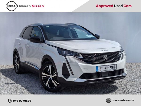 Peugeot 3008 MPV, Petrol Plug-in Hybrid, 2021, White