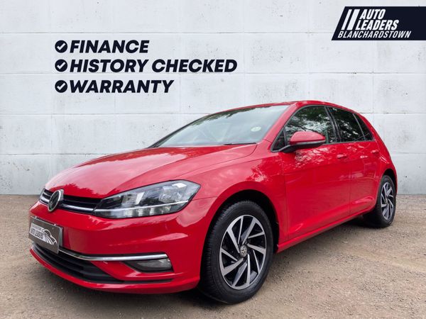 Volkswagen Golf Hatchback, Petrol, 2019, Red