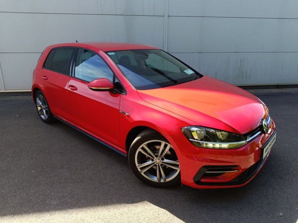 Volkswagen Golf Hatchback, Petrol, 2018, Red