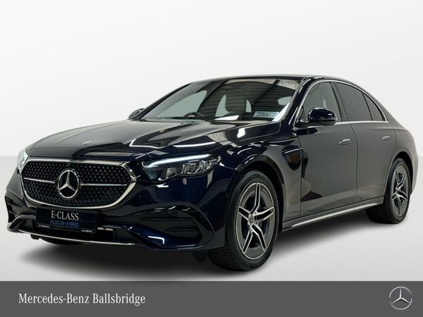 Mercedes-Benz E-Class Saloon, Diesel Plug-in Hybrid, 2025, Blue