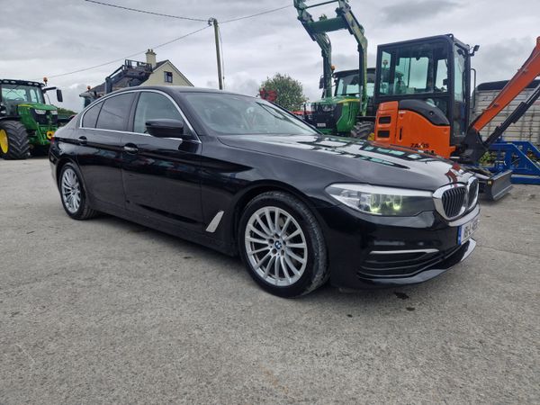 BMW 5-Series Saloon, Diesel, 2018, Black