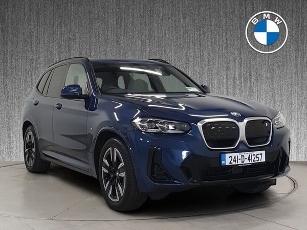 BMW iX3 SUV, Electric, 2024, Blue